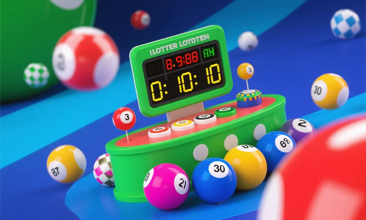 开奖直播与号码面板插画