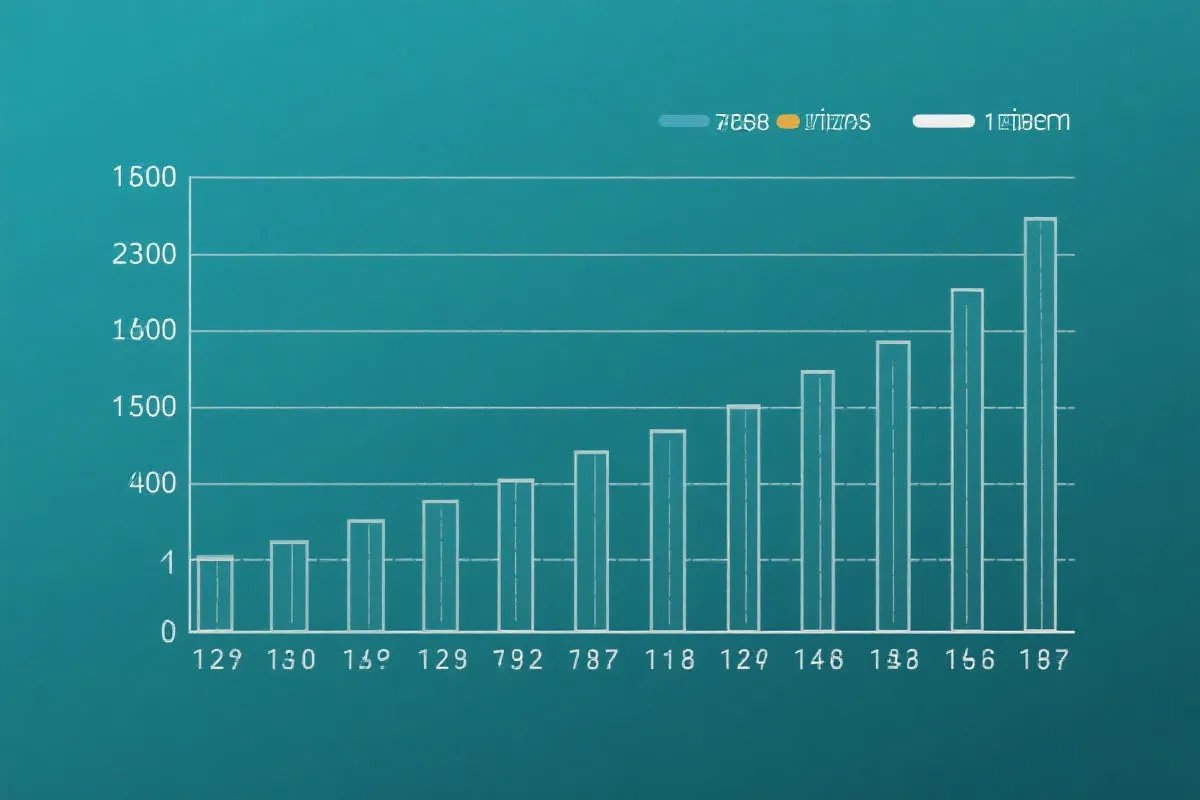 号码走势与分布图示意